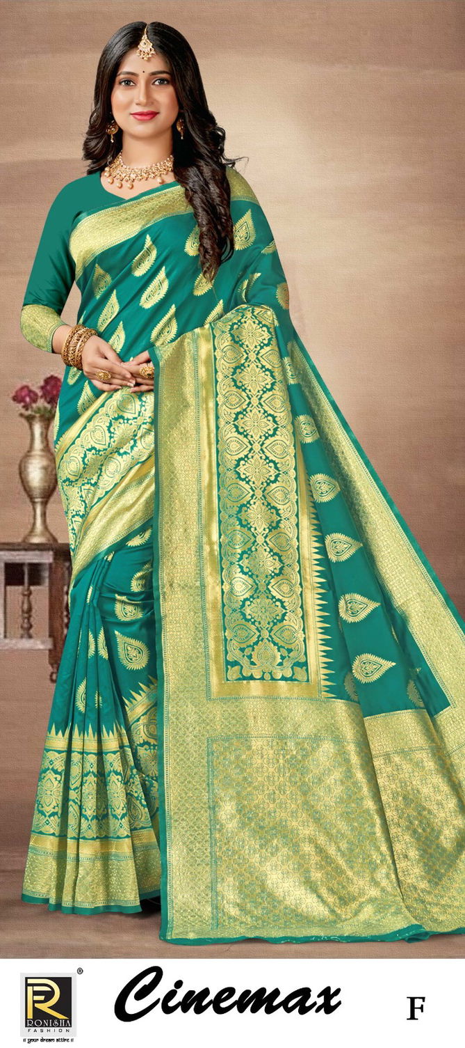 Ronisha Cinemax Designer Sarees Catalog
